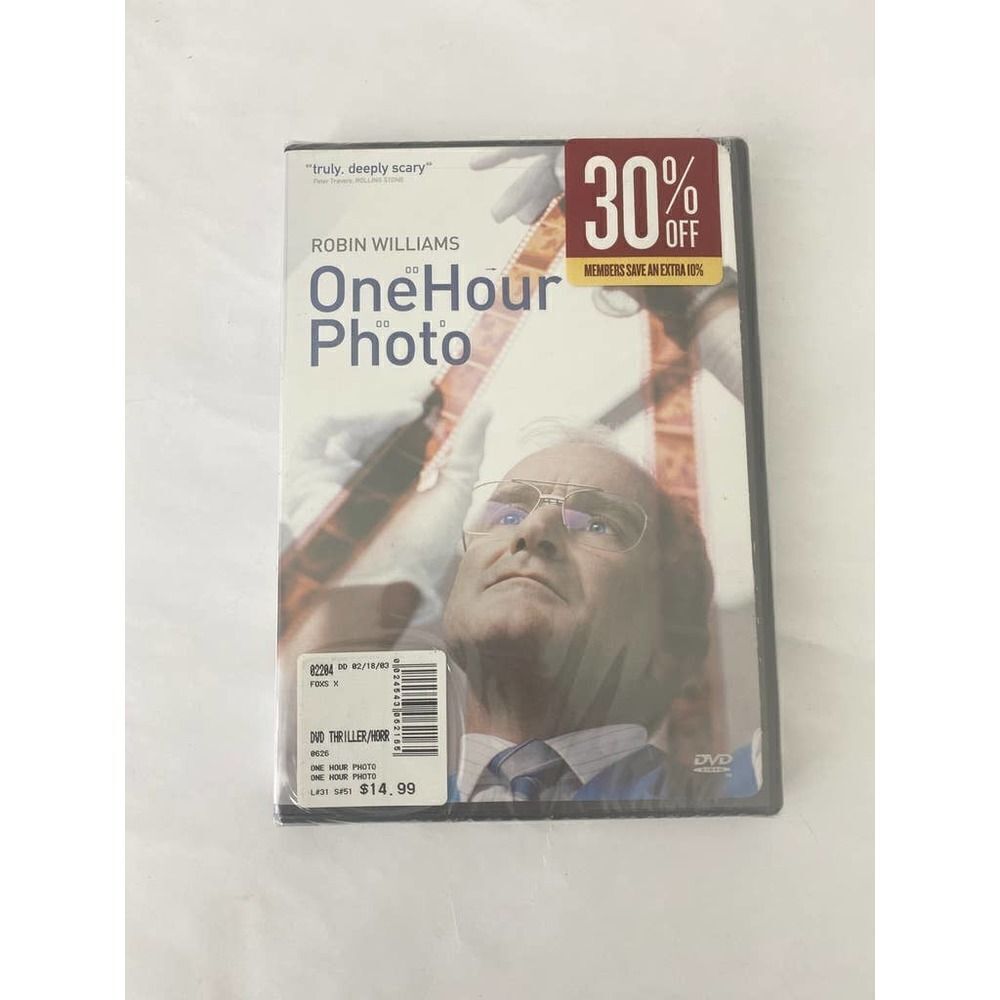 NWT NIB DVD One Hour Photo Robin Williams Movie Widescreen Edition